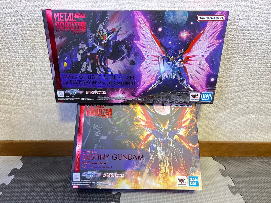 LROBOT魂デスティニーガンダムSPECⅡ ＆ゼウスシルエット＆光の翼