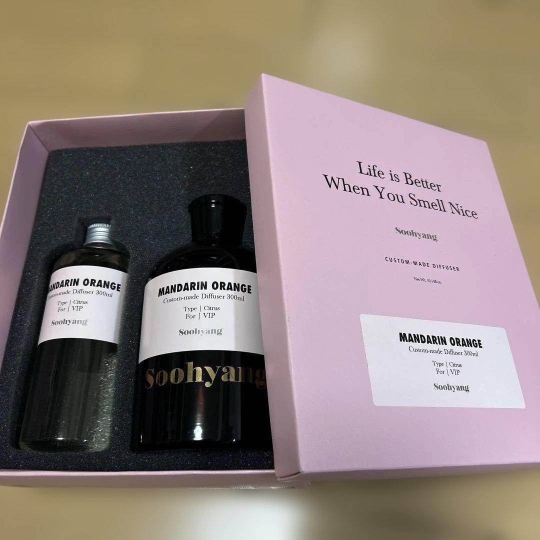 Soohyang マンダリンオレンジ カスタムメイドディフューザー 300ml