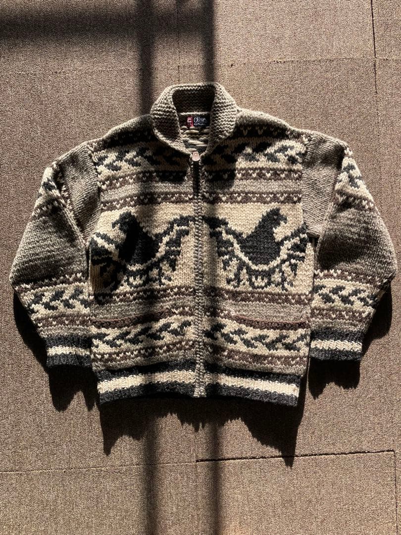 ジャケット・アウター 90s CHAPS Ralph Lauren Cowichan sweater