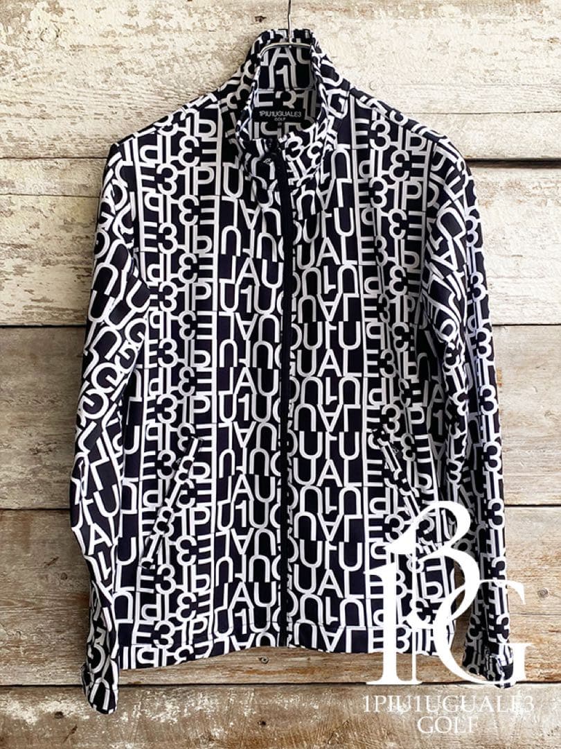 1PIU1UGUALE3 GOLF ウノピゥゴルフ ロゴブルゾン‼️ 1PIU1UGUALE3 GOLF（ウノ ピゥ ウノ ウグァーレ トレ ゴルフ