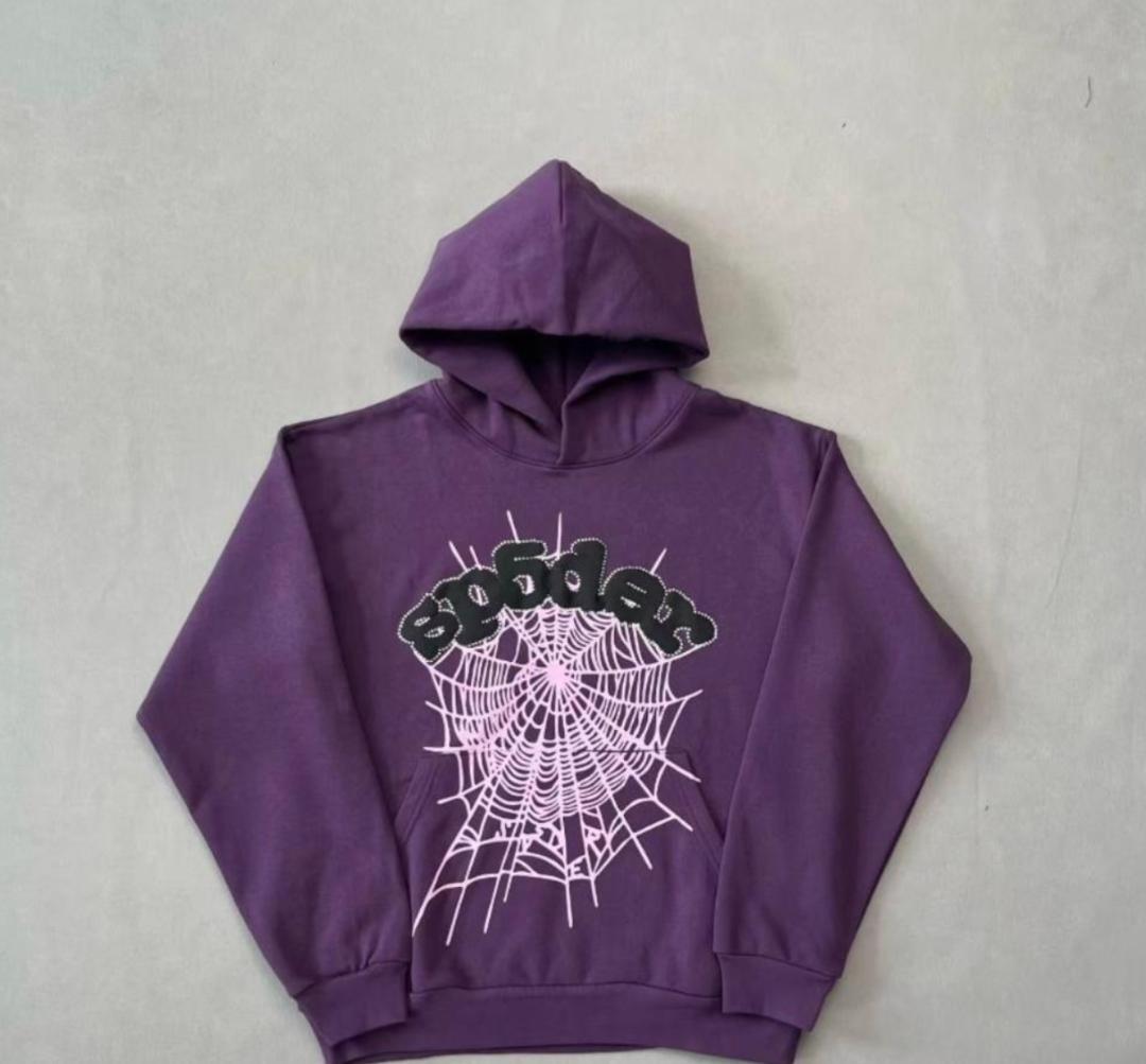 Sp5der Spider worldwide パーカー パープル - メルカリ