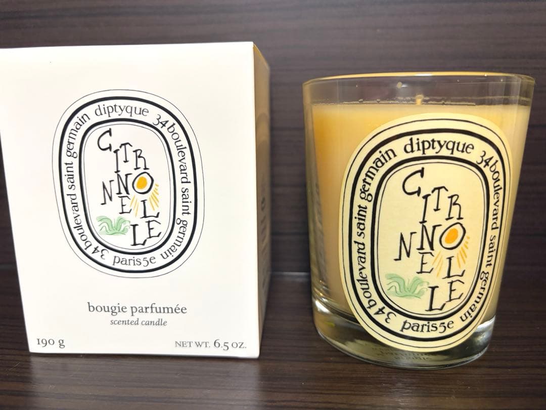 diptyque Citronnelle 香りのキャンドル 190g