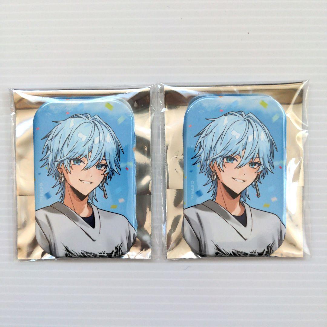 めておら らぴすくん スクエア缶バッジ 2個セット - メルカリ