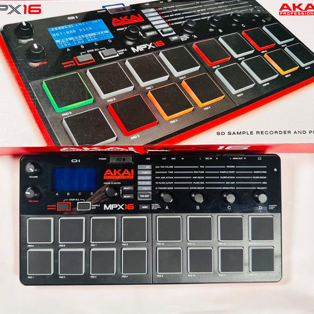 AKAI MPX16 サンプラー【中古品】 - メルカリ