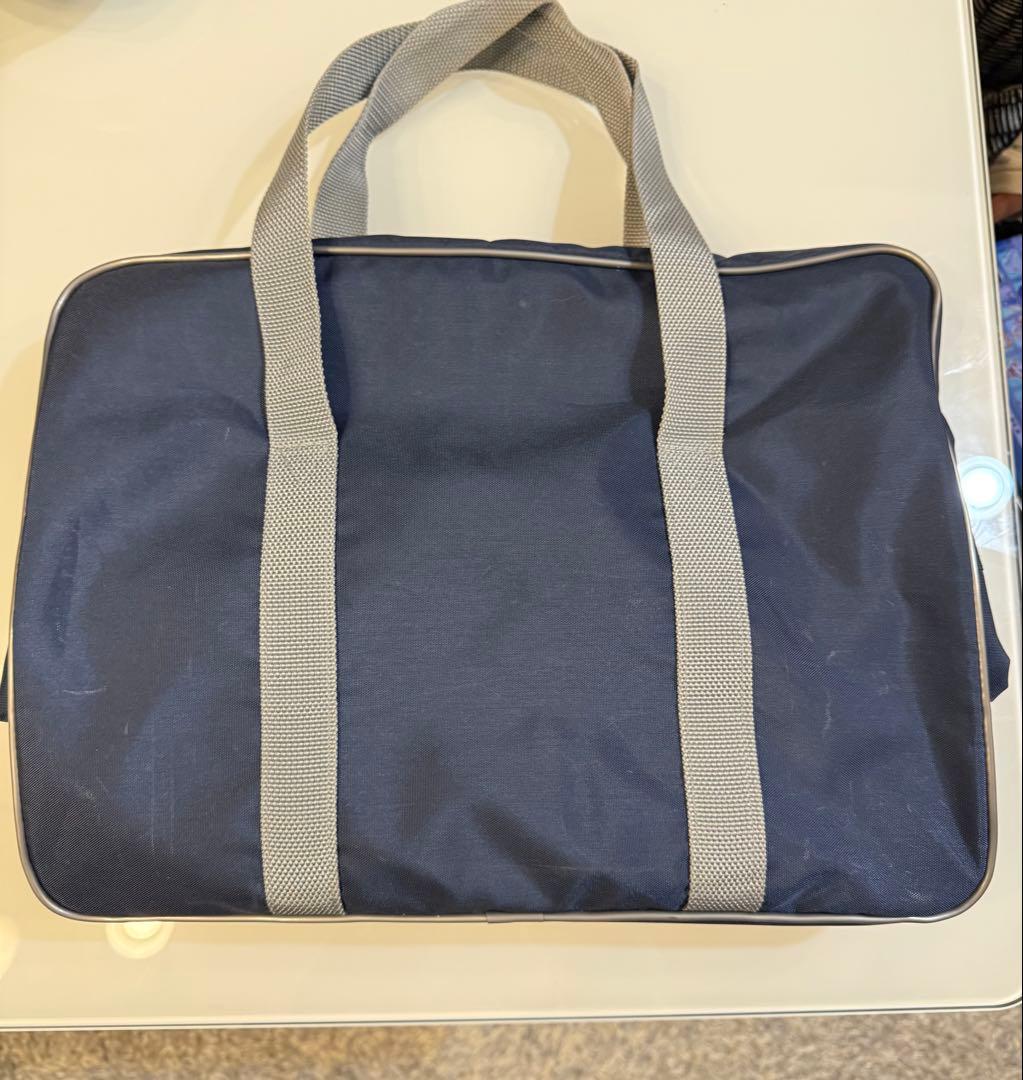 ワールドペガサス 旧ワッぺ 紺 スクールバッグ - メルカリ