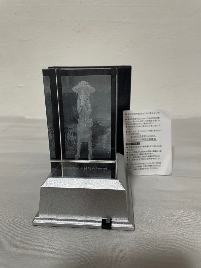 Identity V 第五人格　庭師　3Dクリスタル　LEDスタンド Identity V 第五人格幼稚園 アクリルスタンド Vol.2 庭師
