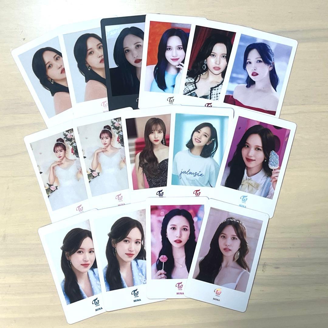 TWICE ミナ フォトカードセット - メルカリ