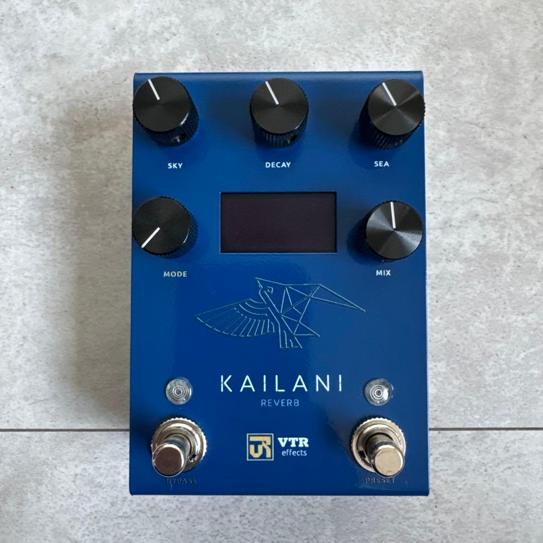 ギター KAILANI REVERB VTR effects