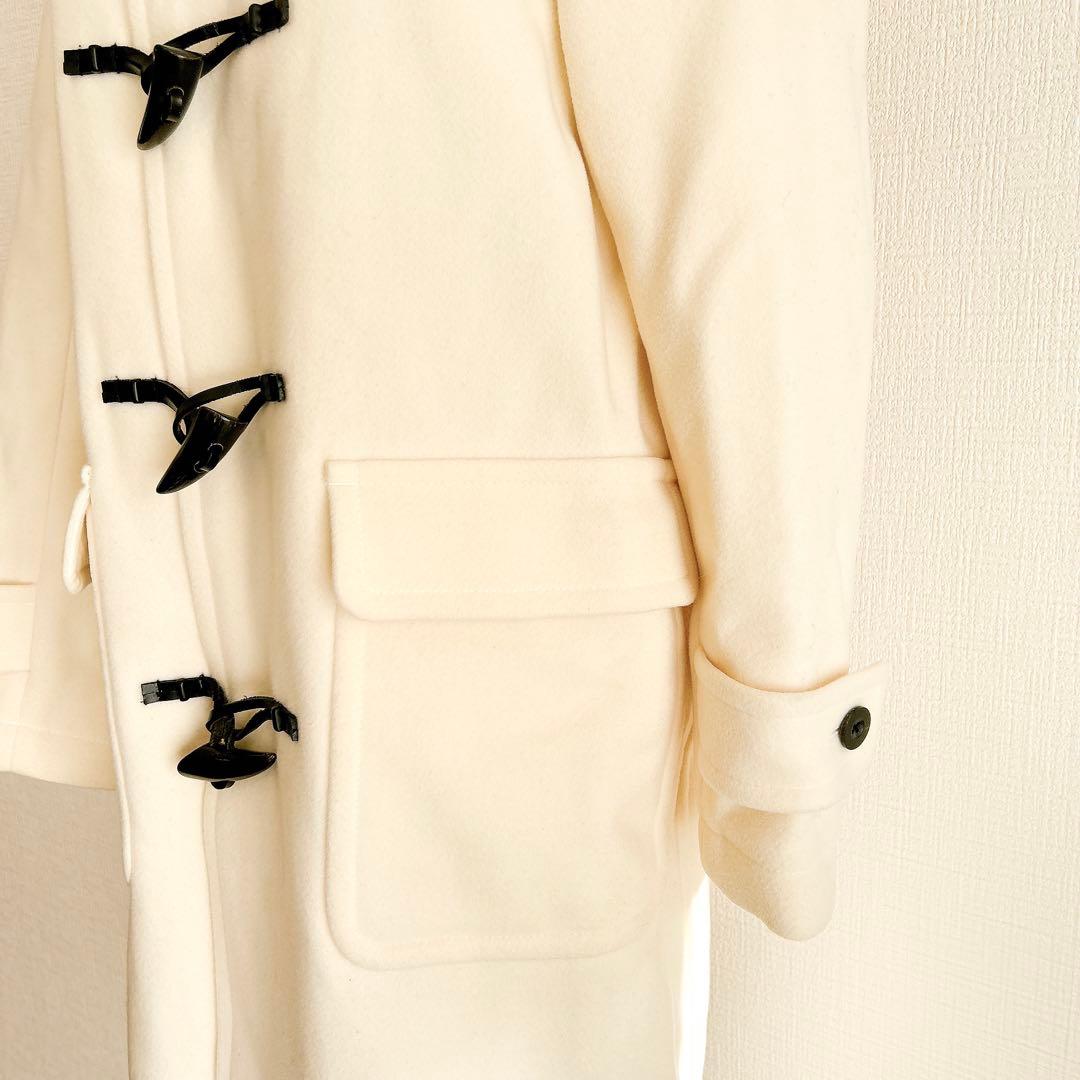 MACPHEE オフホワイト色 ダッフルコート - メルカリ