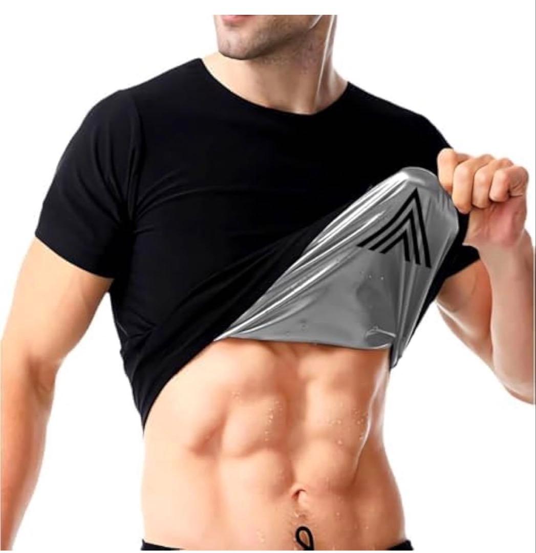 HEATTRAP ヒートラップ サウナシャツ 半袖 ブラック 発汗 2XL - メルカリ