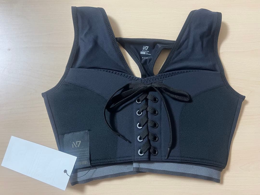 ひなちゃんねる 加藤ひなた N7 ( sports bra ) スポーツブラ N7 sports bra スポーツブラ ブラック 加藤ひなた ひなちゃんねる