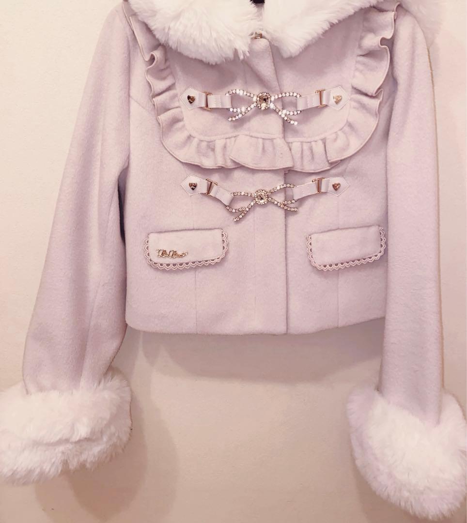 LIZLISA リズリサ ショートコート コート ピンク 量産型 地雷系 - メルカリ