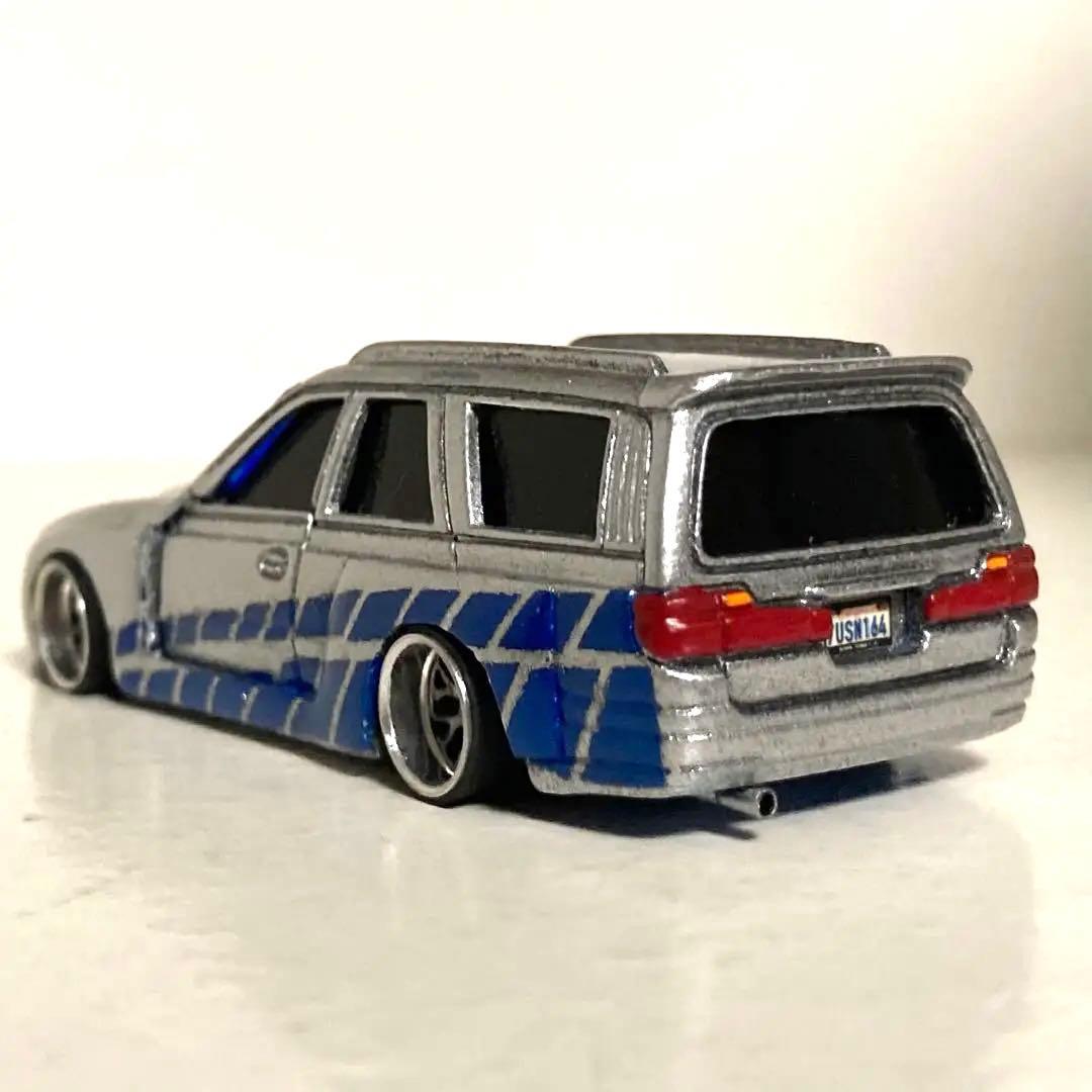 トミカ改造 スカージア ニコイチ フルエアロ ワイスピ仕様 深リム