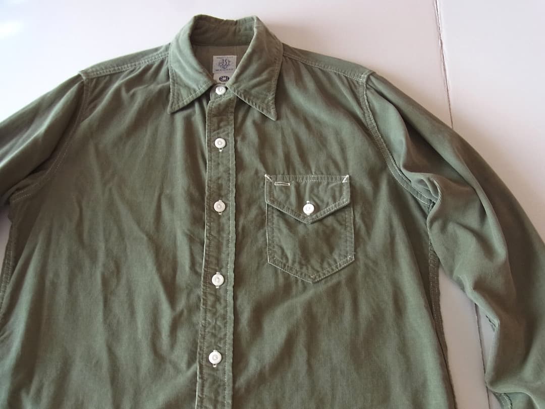 Post Overalls LIGHT3／細畝コーデュロイ・シャツ o'alls - メルカリ