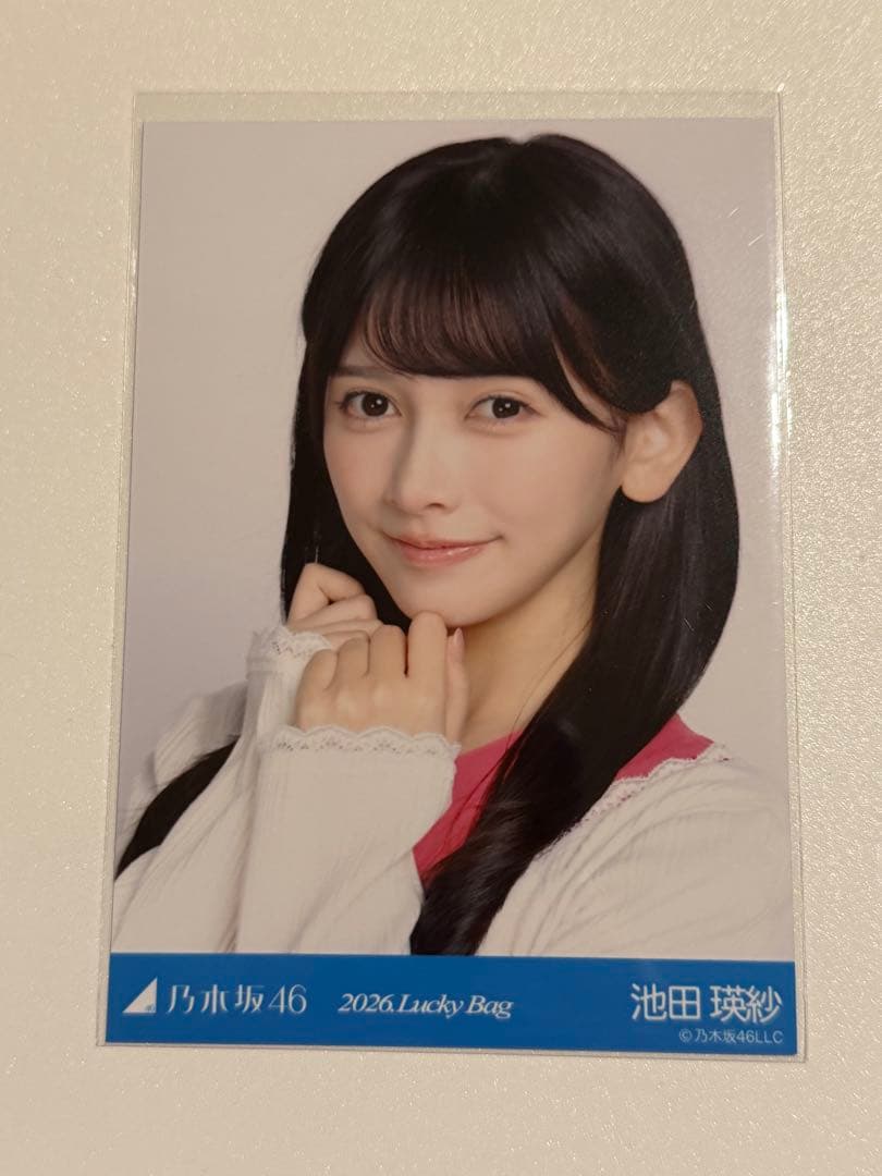 乃木坂46 lucky bag 2026 シャツワンピース 生写真 池田 瑛紗 - メルカリ