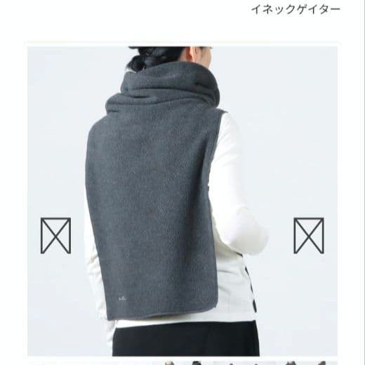 《新品未使用》ALWELオルウェルフリースハイネックゲーター