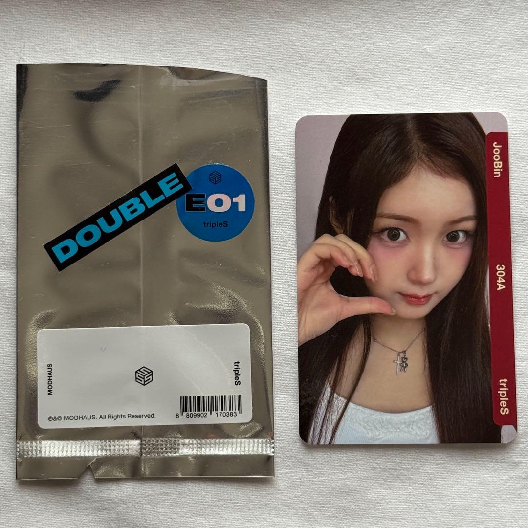 【QR送信可】tripleS ジュビン JooBin E304 日本FC特典