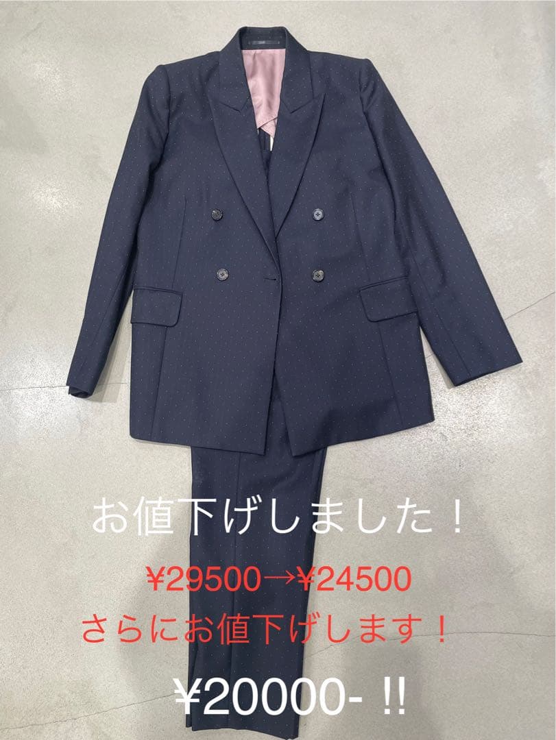 PaulSmithレディース　ドット柄スーツ
