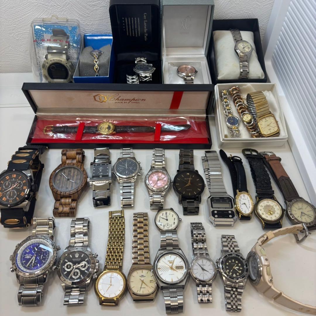 S*m様 時計28点セット SEIKO CITIZEN G-SHOCK テクノス Yahoo!オークション -「technos 時計」(セイコー) (さ行)の落札相場