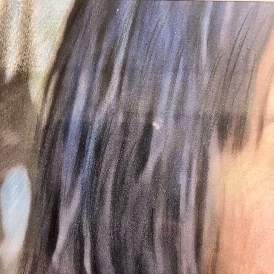 女優画20 額装品 額縁寸法32.7㎝×24.0㎝×1.5㎝ 定款付 京藤夏樹 - メルカリ