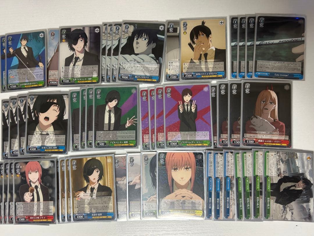 ws ヴァイスシュヴァルツ　チェンソーマン　デッキ　宝ストブ