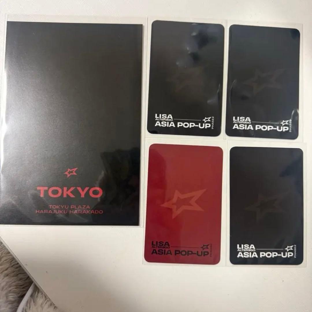 BLACKPINK LISA ALTER EGO ASIA POP-UP トレカ - メルカリ