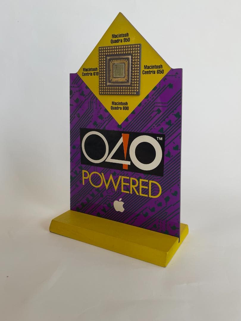 最終案内:Apple製Motolora 68040内部モデルオブジェ CA4661-09A Blue Impulse 限定モデル｜プロマスター – アイアイイスズ