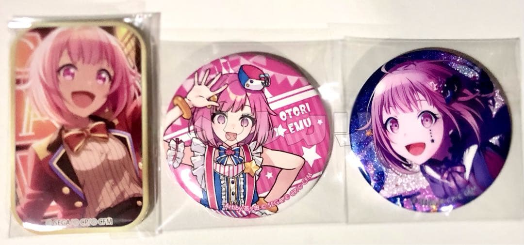 鳳えむ 缶バッジ グリ缶 スクエア缶 - メルカリ