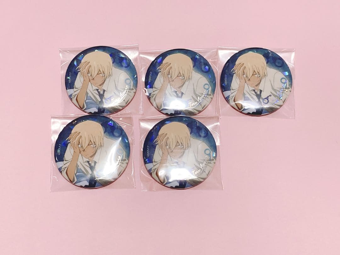 名探偵コナン 安室透 トムス Sleep 中国 缶バッジ - メルカリ