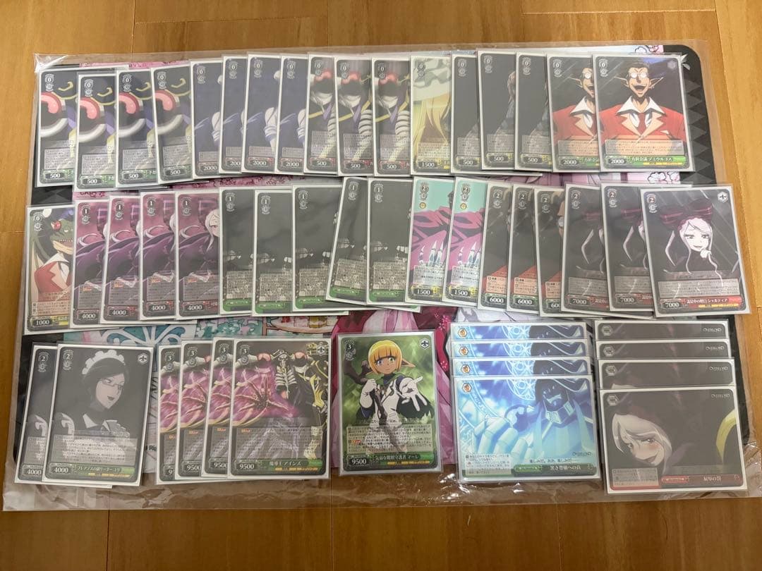 WS オーバーロード 宝扉デッキ スリーブ付き