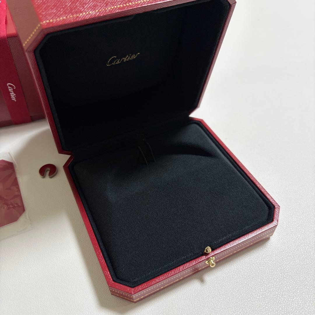 極美品 カルティエ バングル ブレスレット ケース 空箱 現行品 リボン付き