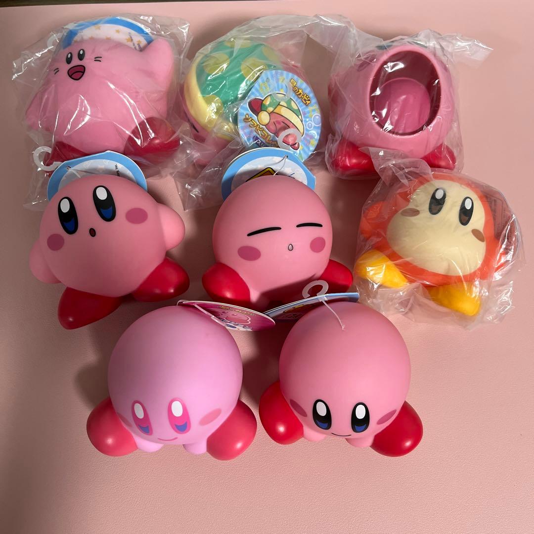 レア　星のカービィ　25周年カラー　ソフビ　コレクション　セット