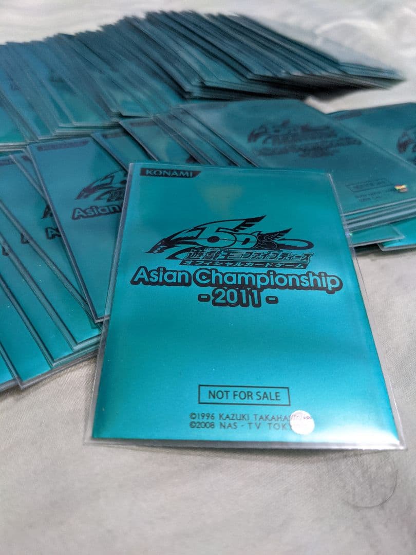 7 遊戯王 Asian Championship 2011 スリーブ 90枚