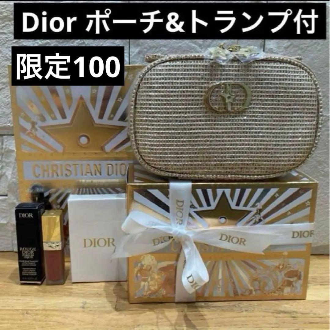 新品ルージュディオールフォーエヴァーリキッドシークイン100 &Diorトランプ