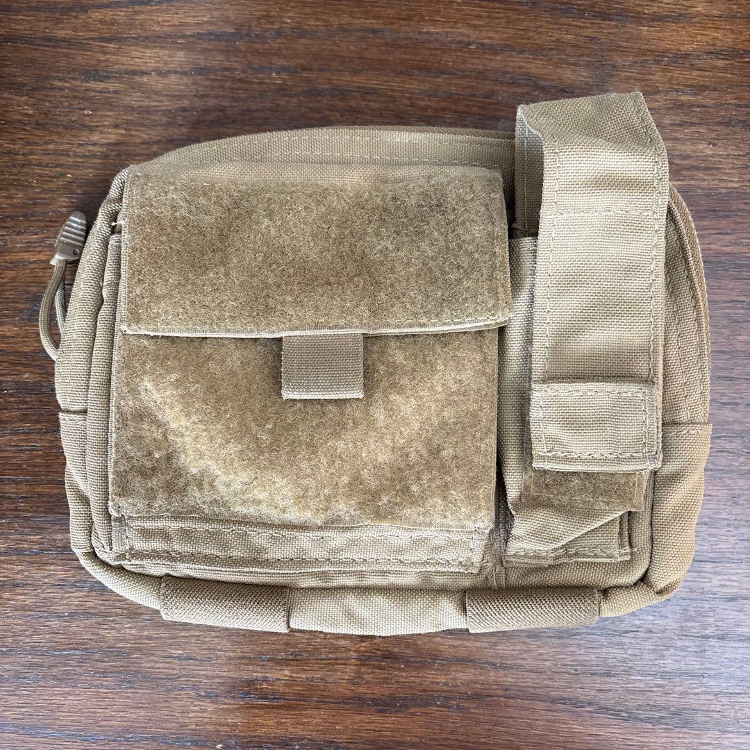 米軍放出品 BDS tactical アドミンポーチ コヨーテブラウン 海兵隊