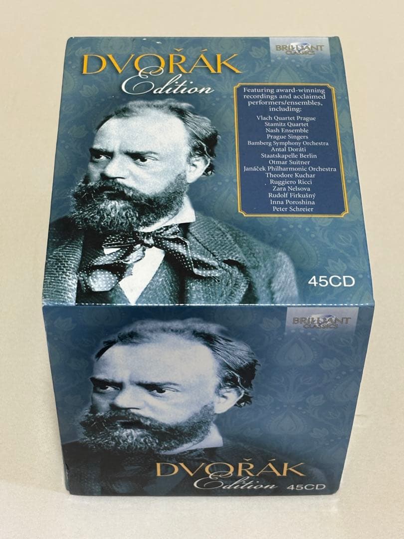 45CD◇ドヴォルザーク・エディション　DVOŘÁK Edition ドヴォルザーク:交響曲全集(第1番-第9番≪新世界より