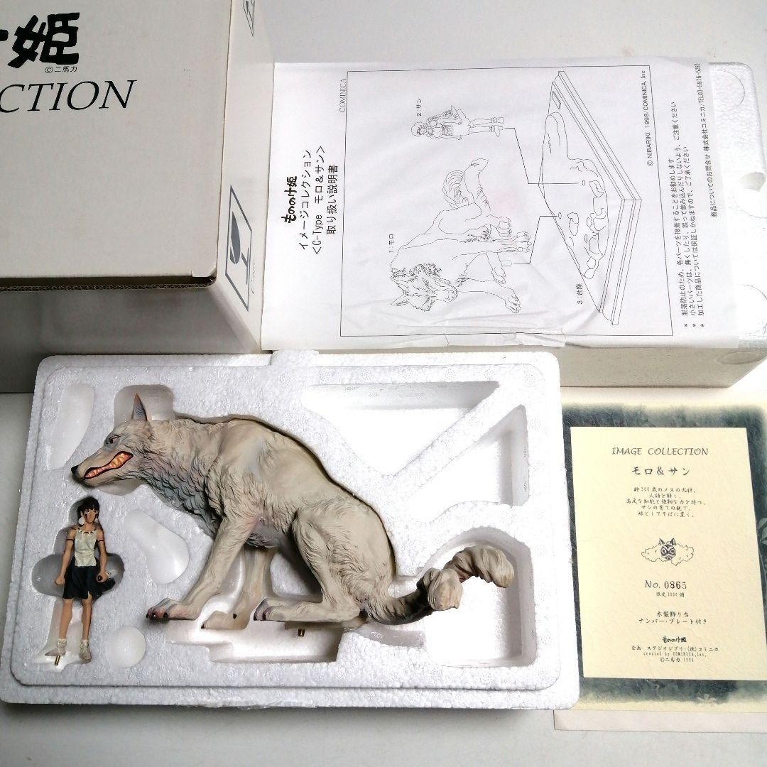 激レア】もののけ姫 イメージコレクション モロ & サン フィギュア