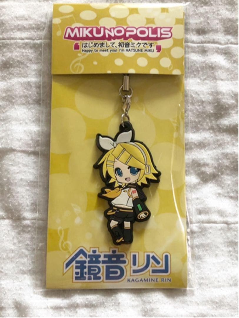 初音ミク&鏡音リン&レン MIKUNOPOLIS ミクノポリス ストラップ - メルカリ
