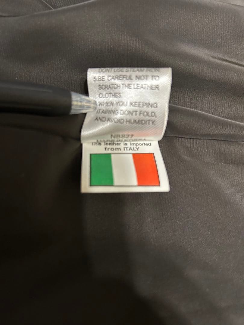 希少デザイン OHTLANCCI パッチワーク レザージャケット 本革 アウター