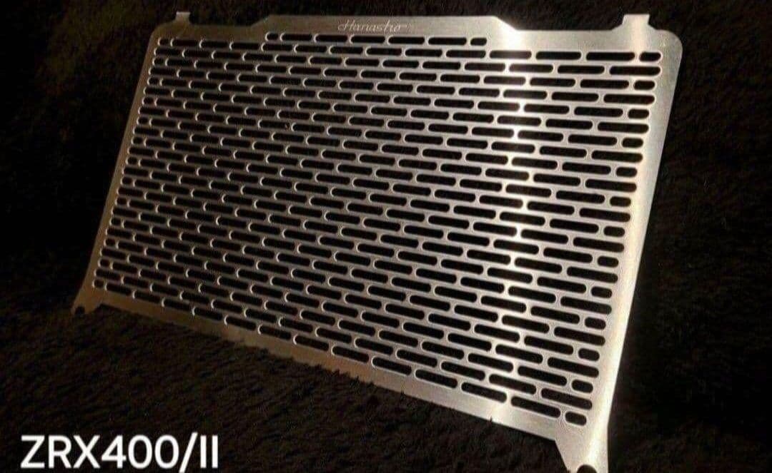 Hanasho ZRX400/II ラジエーターコアガード ステンレス材