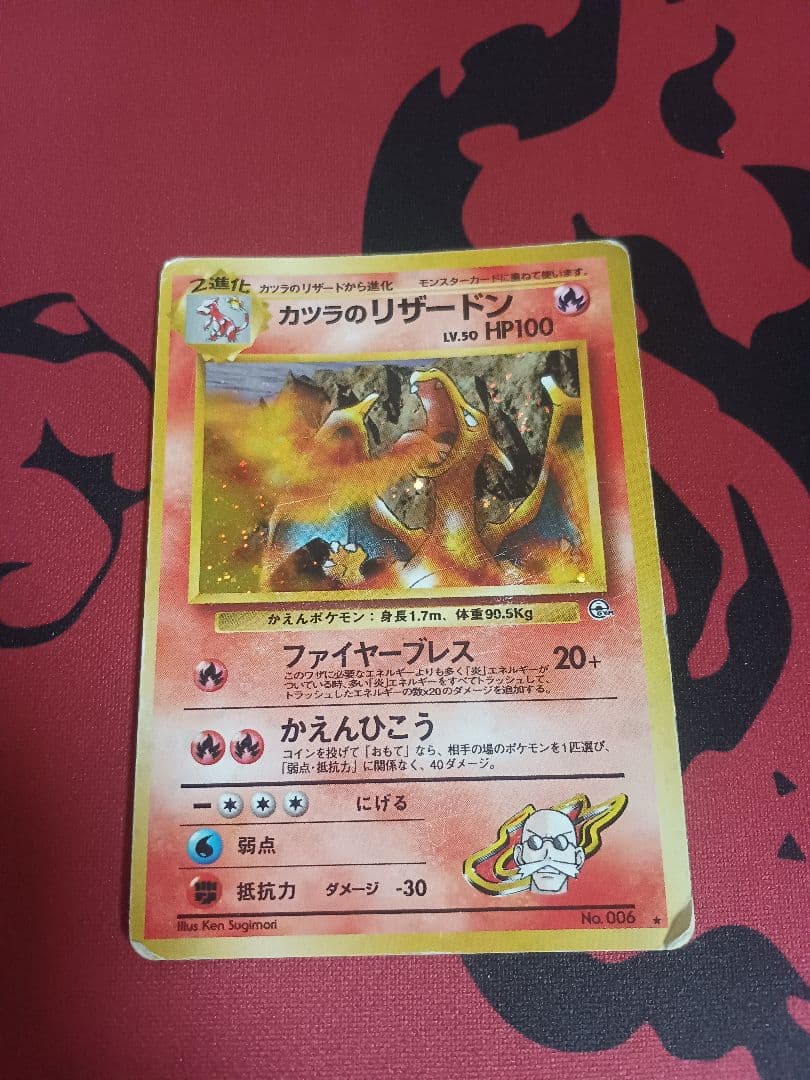 最安値　カツラのリザードン