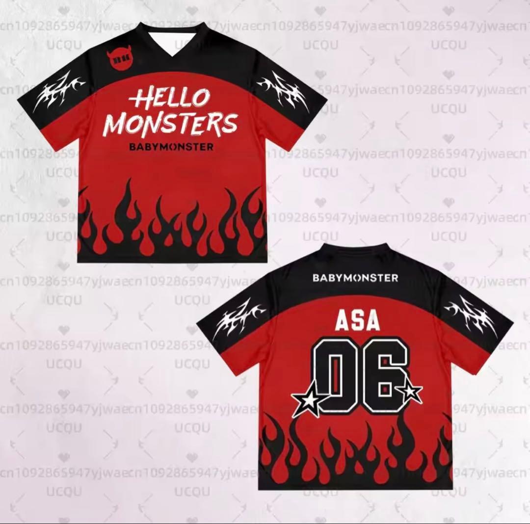 BABYMONSTER ASA Tシャツ Hello monstiez - メルカリ