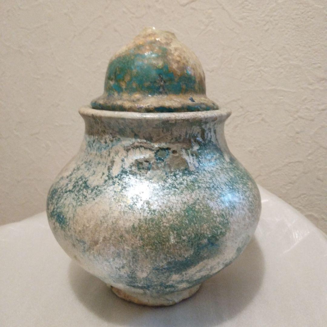 骨董品　十二世紀ペルシャ壺