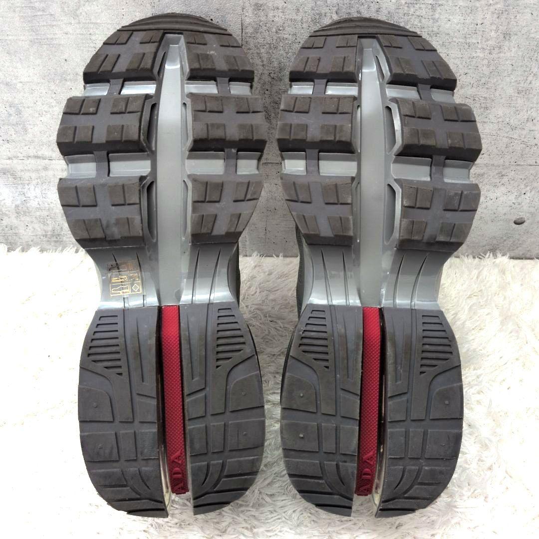 極美品 箱付 近年モデル】プラダ 4E3570 コリジョンクロス スニーカー