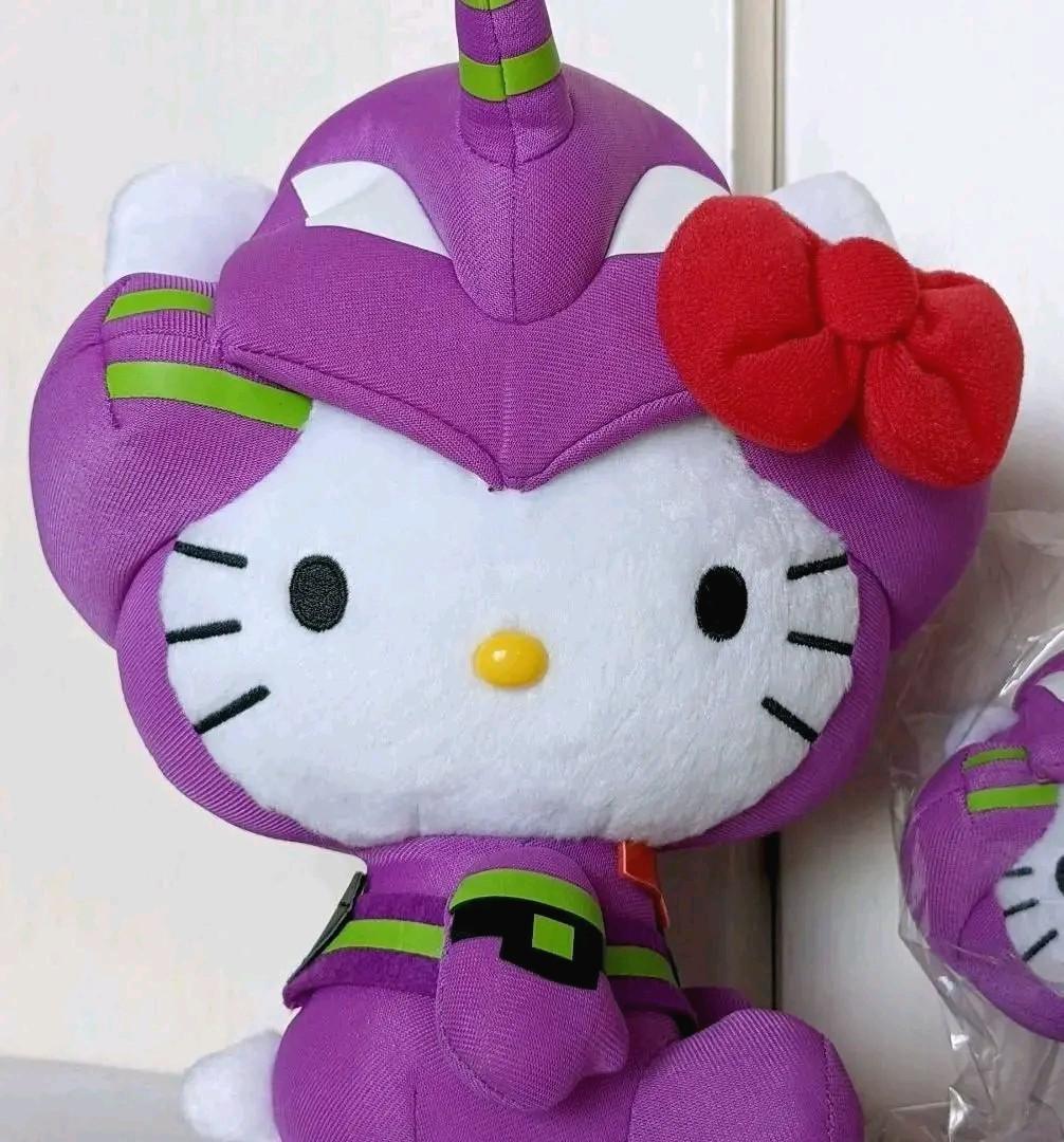 エヴァンゲリオン サンリオ キティ コラボ 初号機 マスコット