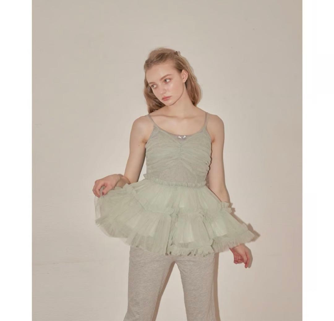 Treat ürself バレリーナフェアリーチュールペプラムトップス - メルカリ