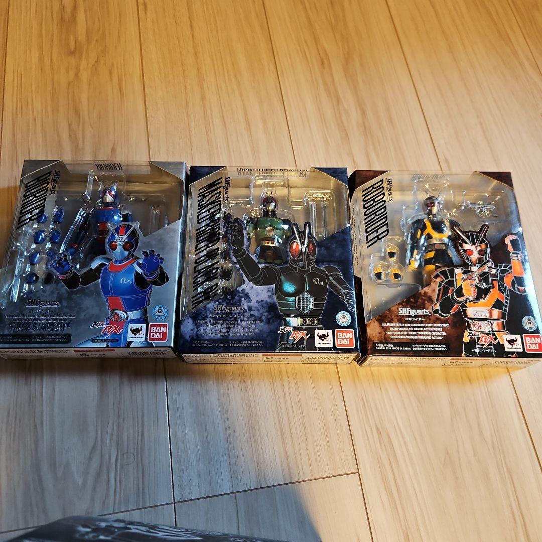 SHFiguarts 仮面ライダー ブラックRX3体セット