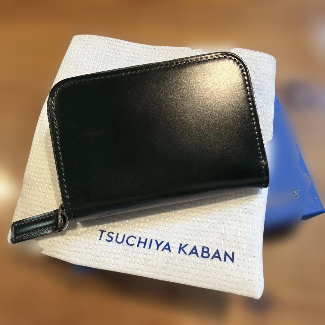 土屋鞄　コードバン コンパクトLファスナー