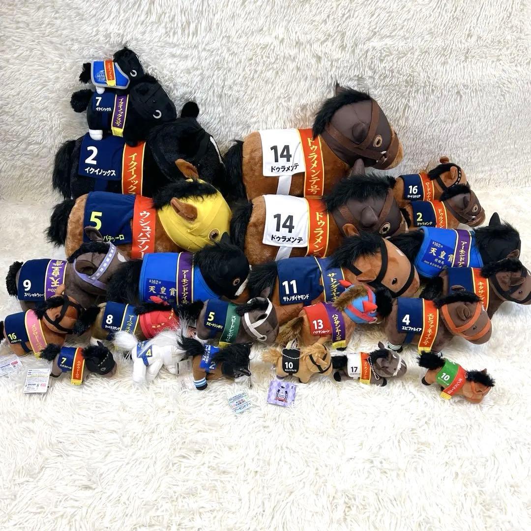 サラブレッドコレクション　アイドルホースセレクション　ぬいぐるみ　まとめ売り Amazon.co.jp: アイドルホース サラブレッドコレクション 馬 競馬