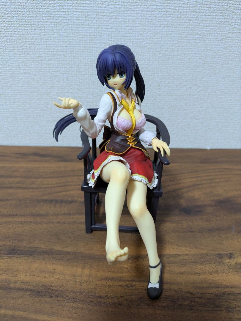 ゆずソフト　天色アイルノーツ　天霧夕音　フィギュア　破損有